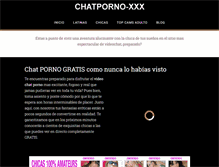 Tablet Screenshot of chatporno-xxx.com